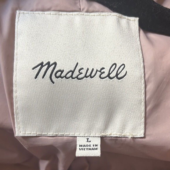 Madewell Light Pink Quilted Puffer Jacket - Picture 2 of 5